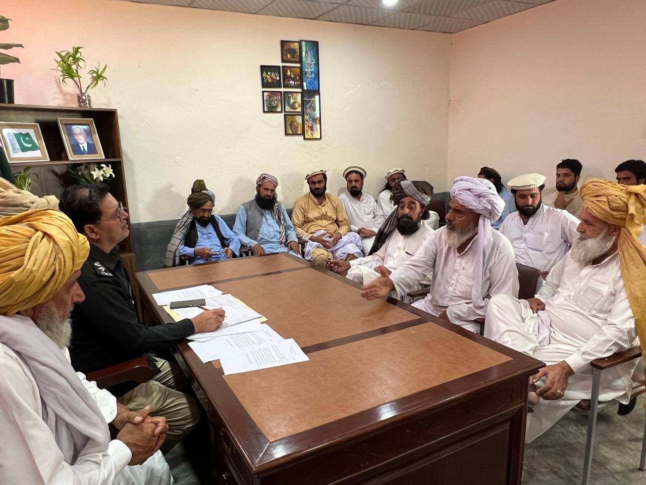 جنوبی وزیرستان اپر: معاملات کے حل کے لیئے پہلی بارڈی آر سی کمیٹی کا قیام