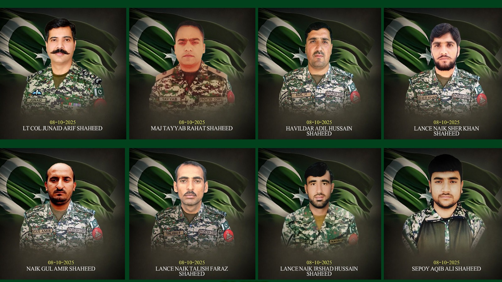 اورکزئی: سیکیورٹی فورسز کا آپریشن، کرنل و میجر سمیت 11 اہلکار شہید، 19 دہشتگرد ہلاک