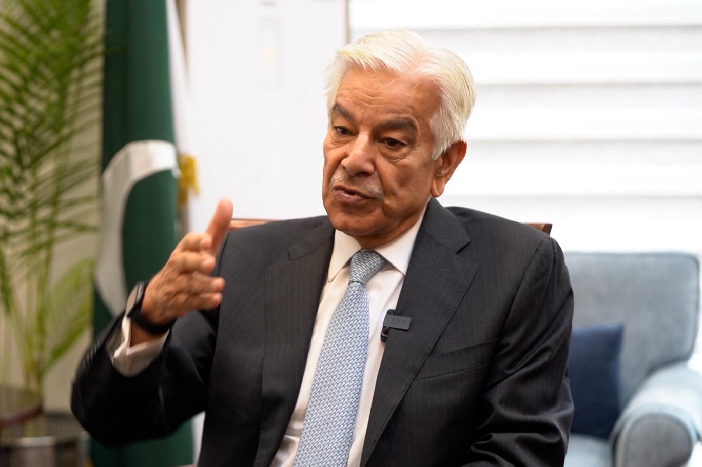  افغانستان دہشتگردی کی پشت پناہی کر رہا ہے اور بھارت بھی اس میں شامل ہے، خواجہ آصف