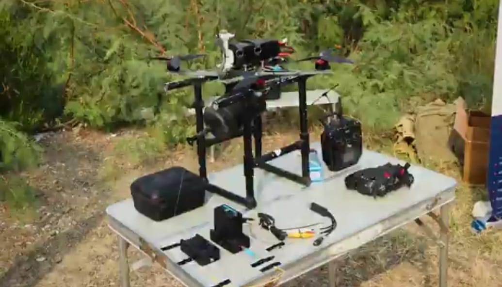 خیبرپختونخوا: سکیورٹی نظام مضبوط بنانے کے لیے پولیس میں ڈرون نگرانی کا نظام متعارف