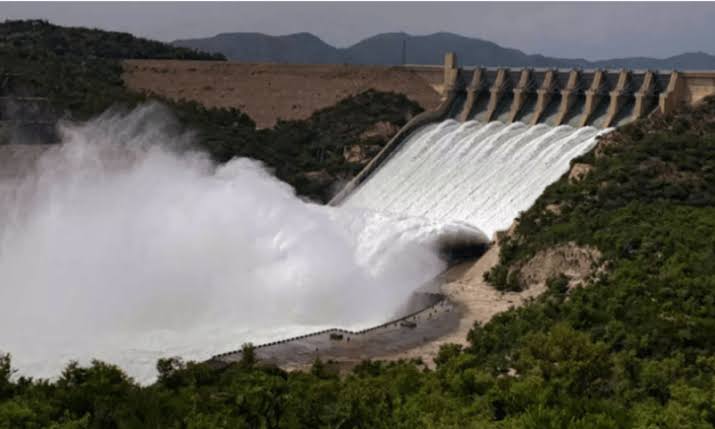 خیبرپختونخوا: حالیہ مون سون بارشوں سے تربیلا ڈیم میں پانی کی سطح بلند ہونے لگی