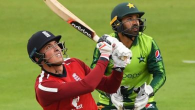 پاکستان اور انگلینڈ کے درمیان پہلا ٹی ٹونٹی میچ بے نتیجہ ختم