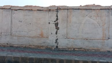 ملاگوری: کرکٹ سٹیڈیم کی تعمیر میں ناقص میٹیریل کا استعمال جاری